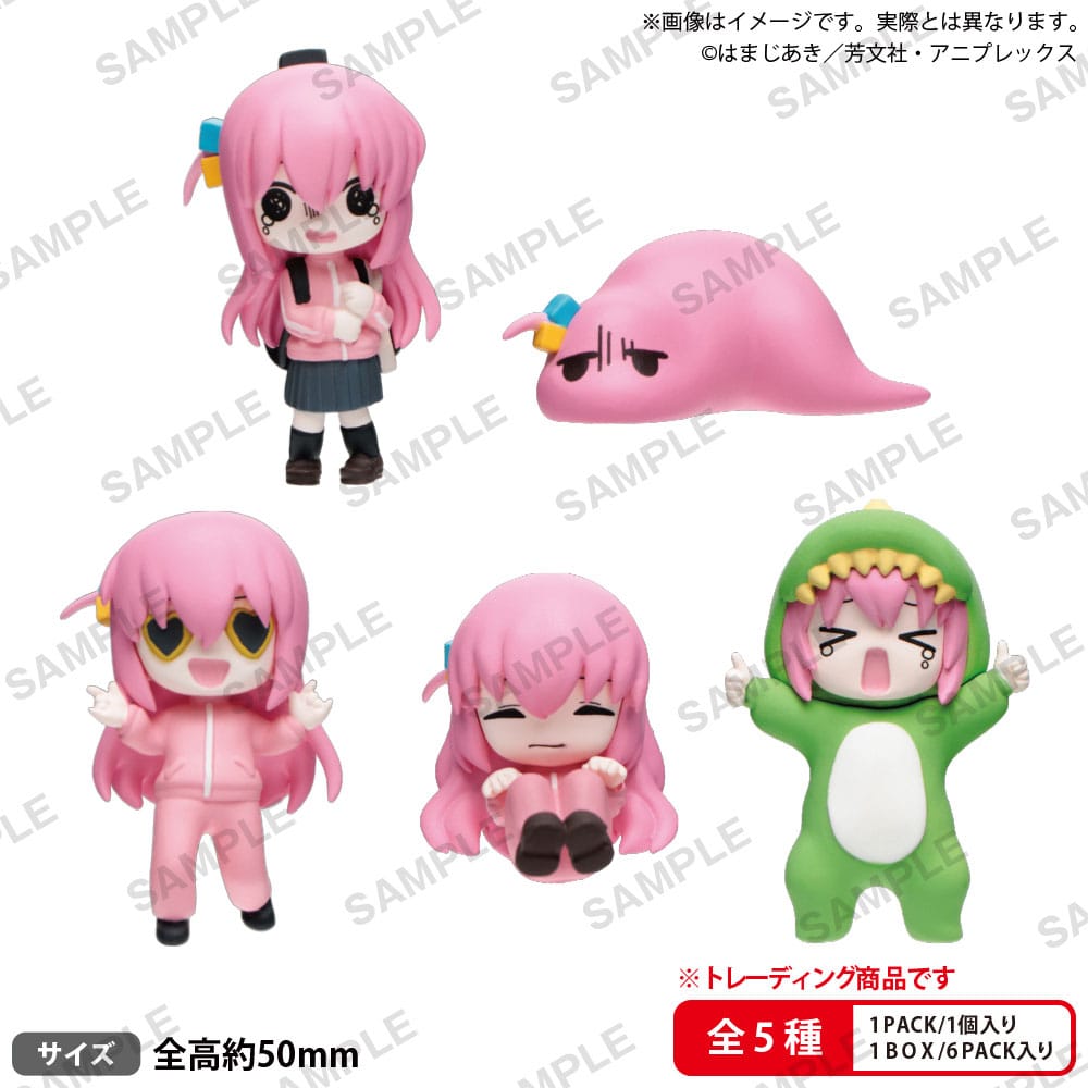Bocchi The Rock! - Full of Bocchi -Chan - Box range figures 6 pieces (Bushiroad)
