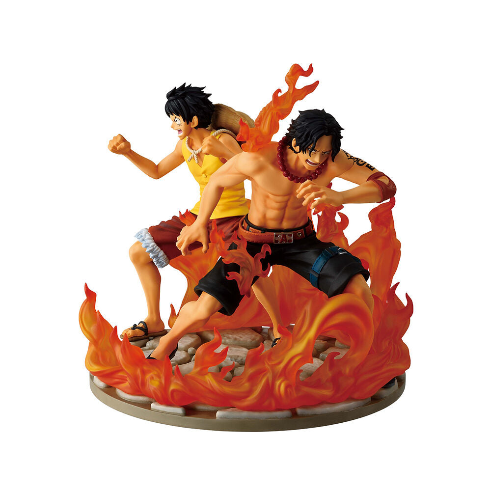One Piece - Ace & Ruffy - Dramatic Memories Ichibansho Figur (Banpresto)