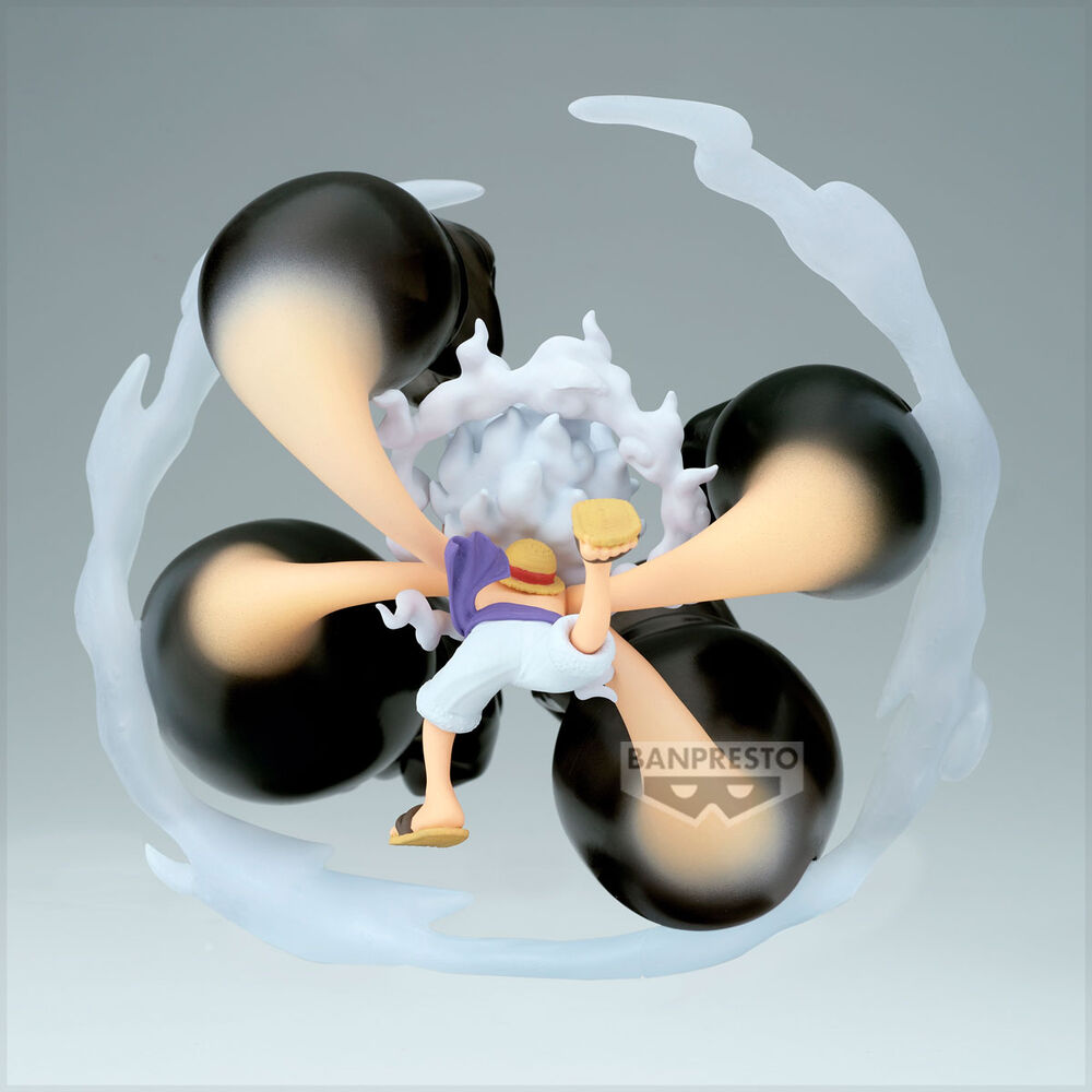 One Piece - Monkey D. Ruffy - Gear 5 Gum Gum Dawn Gatling - World Collectable Special Figur (Banpresto)