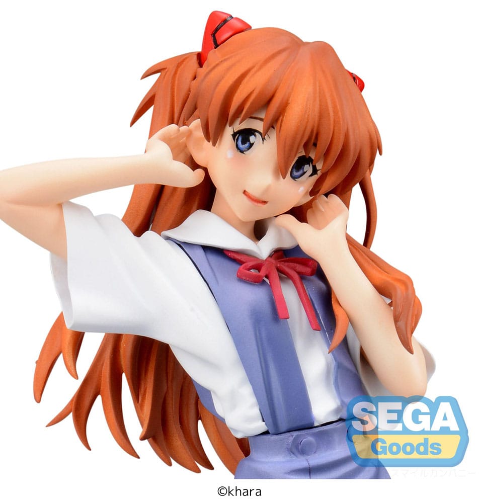 Neon Genesis Evangelion - Asuka Langley - Uniform - Xstellar Figur (SEGA)
