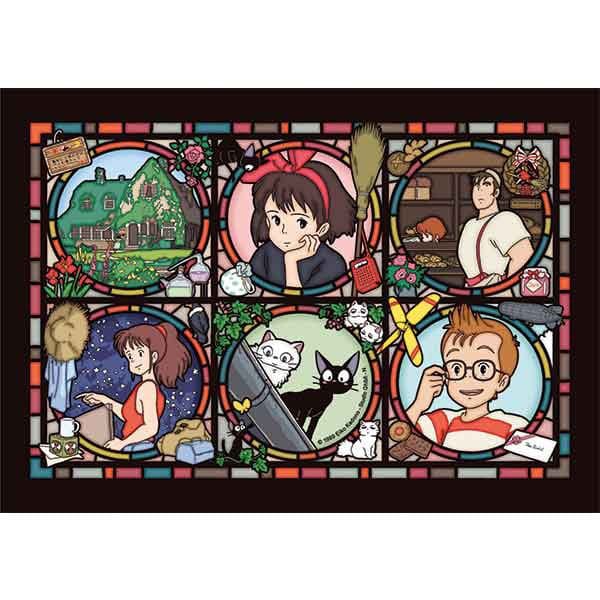 Kikis kleiner Lieferservice - Art Crystal Puzzle - Stained Glass Characters Gallery (Ensky)