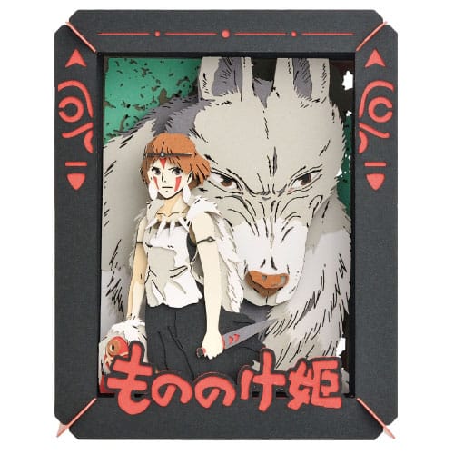 Prinzessin Mononoke - Paper Theater San - Paper Model Kit (Ensky)