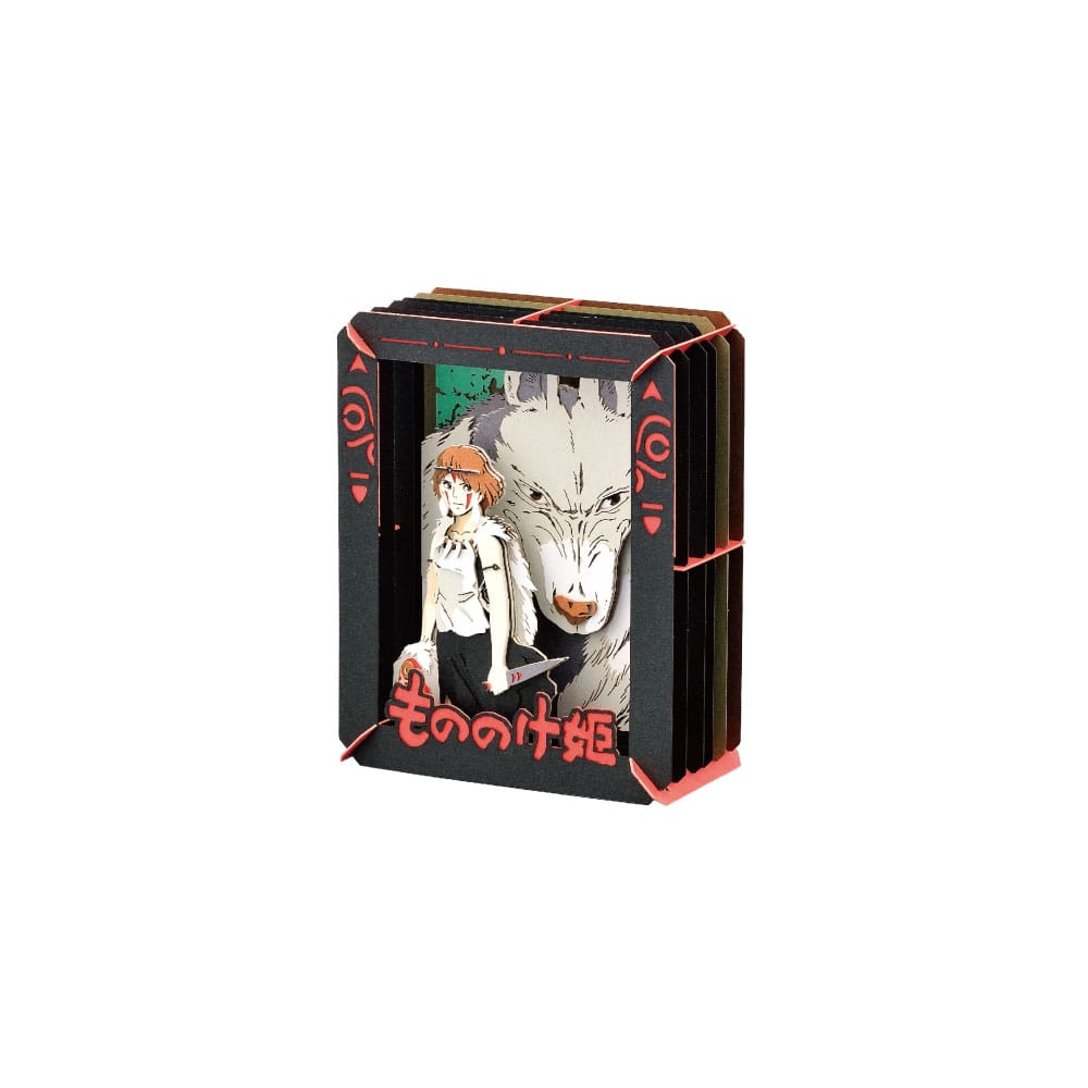 Prinzessin Mononoke - Paper Theater San - Paper Model Kit (Ensky)