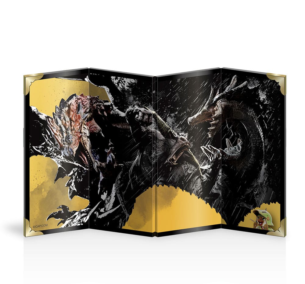 Monster Hunter - Mini-Faltwand Tuschemalerei (Capcom)
