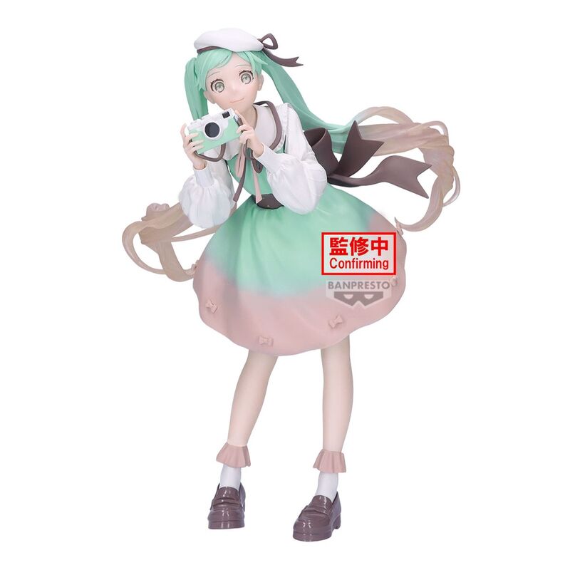 Hatsune Miku - Camera Holiday Memories Figur (Banpresto)