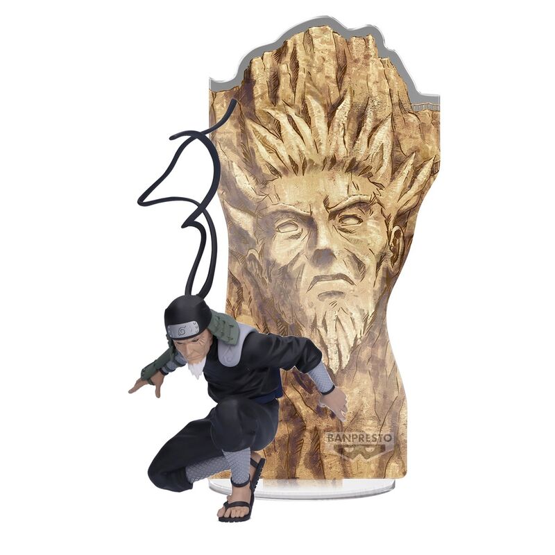 Naruto Shippuden - Sarutobi Hiruzen - Panel Spectable Figur (Banpresto)
