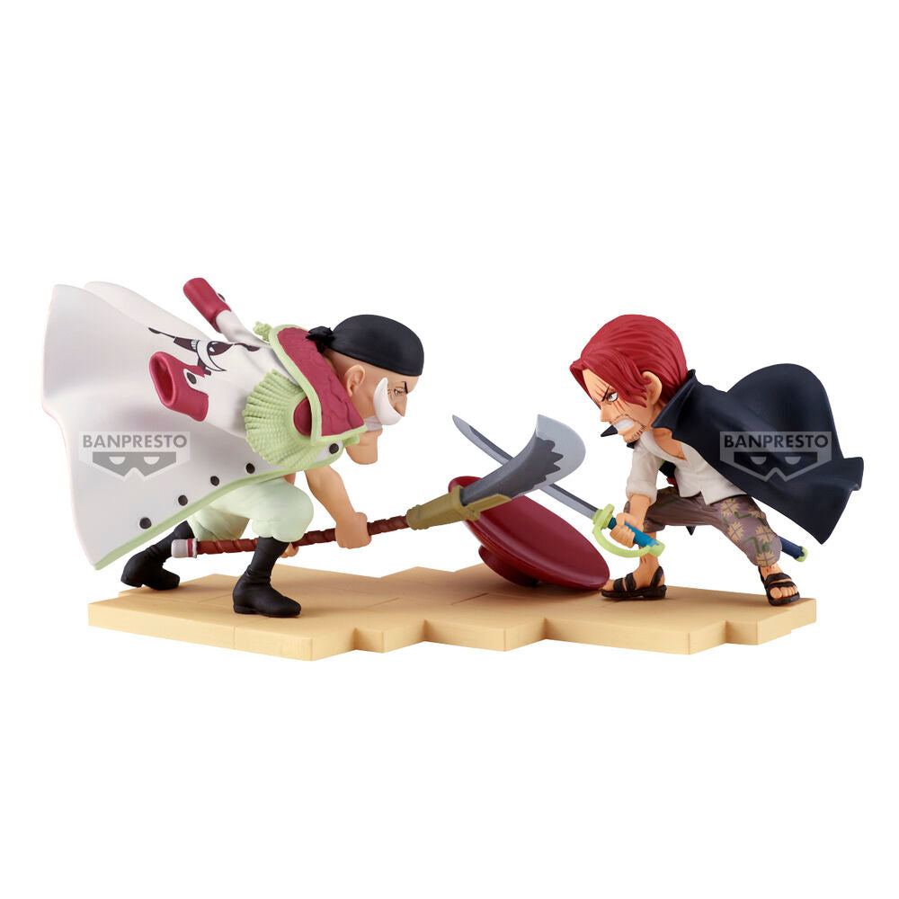 One Piece - Edward Newgate (Whitebeard) vs. Shanks - World Collectable Log Stories Figur (Banpresto)
