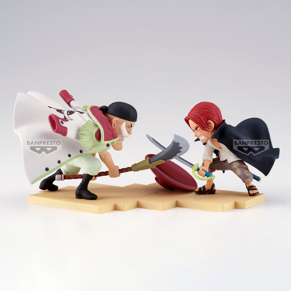 One Piece - Edward Newgate (Whitebeard) vs. Shanks - World Collectable Log Stories Figur (Banpresto)