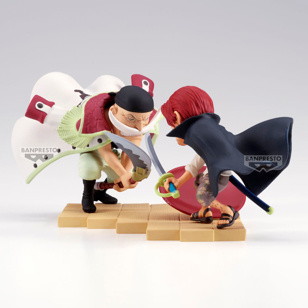 One Piece - Edward Newgate (Whitebeard) vs. Shanks - World Collectable Log Stories Figur (Banpresto)