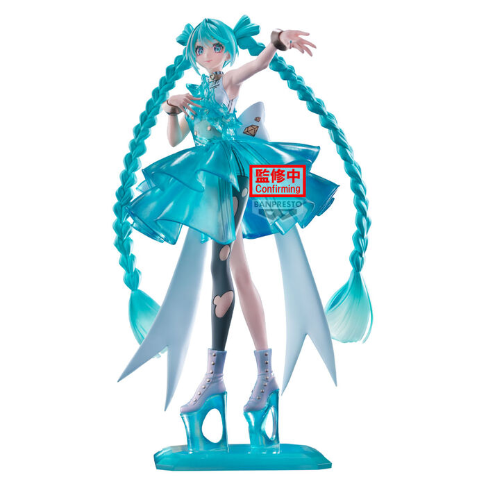 Hatsune Miku - Emerald Gem - Clearluxe Figur (Banpresto)