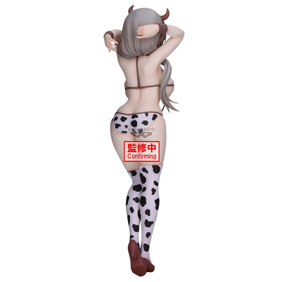 Uzaki-Chan Wants to Hang Out! - Tsuki Uzaki - Cow Print Swimsuit - Glitter & Glamorous figure (Banpresto)