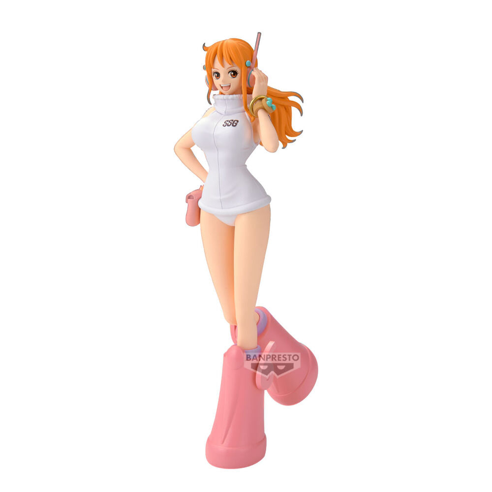 One Piece - Nami - Egghead Style Glitter & Glamours Figur (Banpresto)