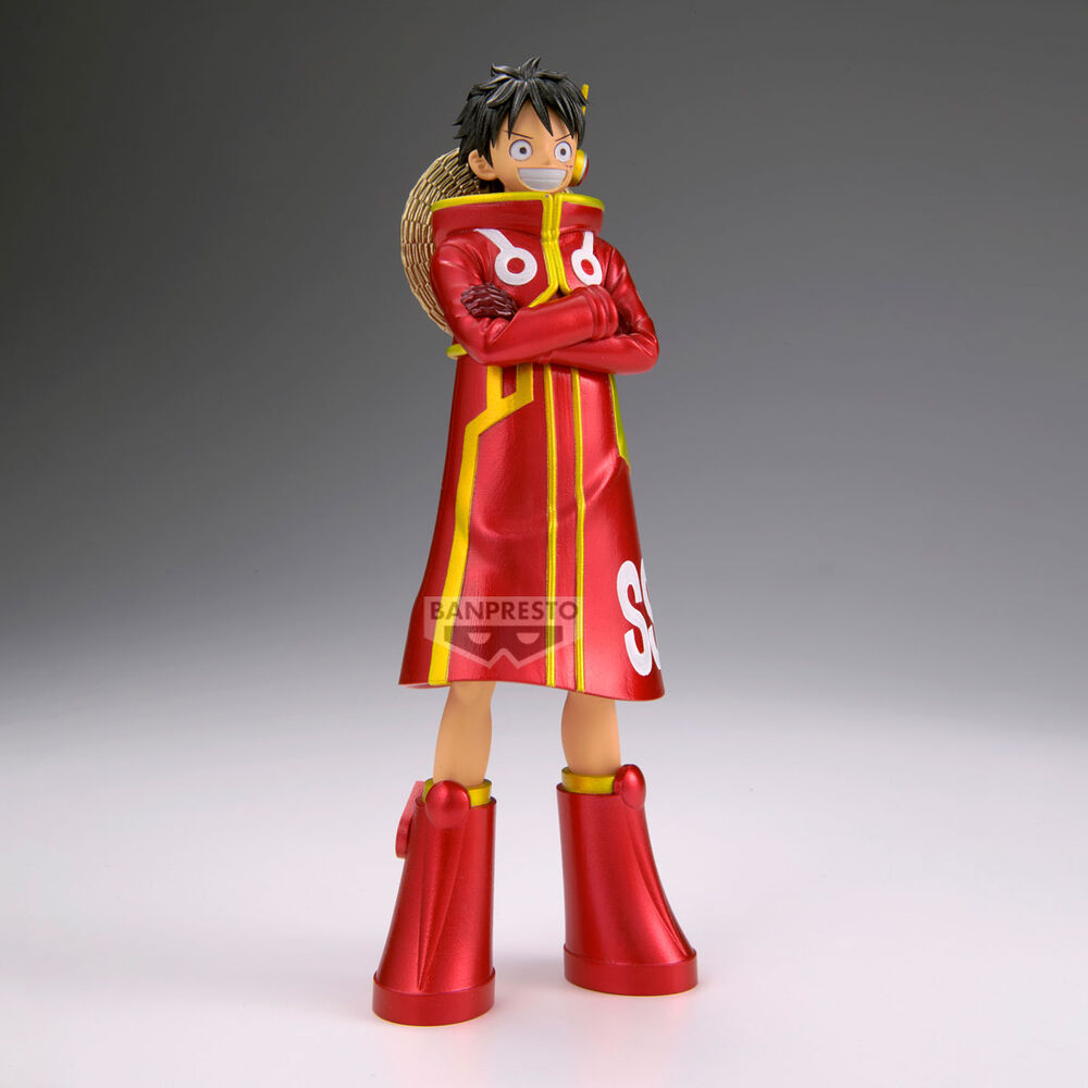 One Piece - Monkey D. Ruffy - The Grandline Series DXF Figur Ver. A (Banpresto)