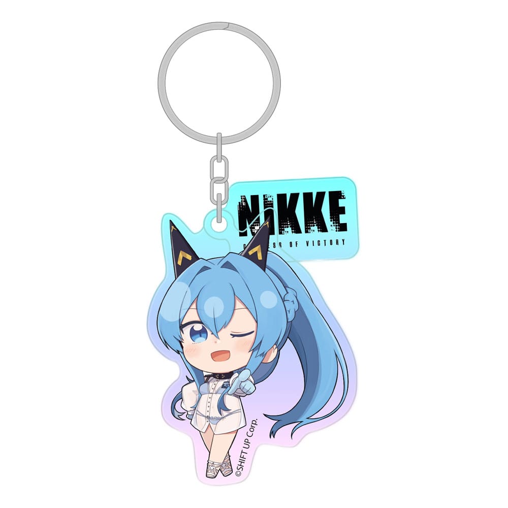 Goddess of Victory: Nikke - Helm - Holographic Acryl Schlüsselanhänger (Sakami)