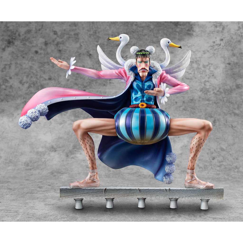 One Piece - Mr. 2 Bon Clay - P.O.P. Portrait of Pirates Playback Memories Figur (MegaHouse)