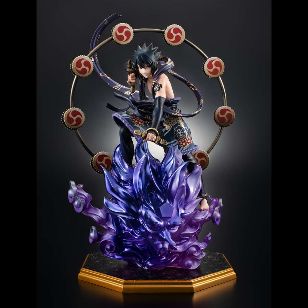 Naruto Shippuden - Sasuke Uchiha - Precious G.E.M. Series Thunder God Ver. Figur (MegaHouse)