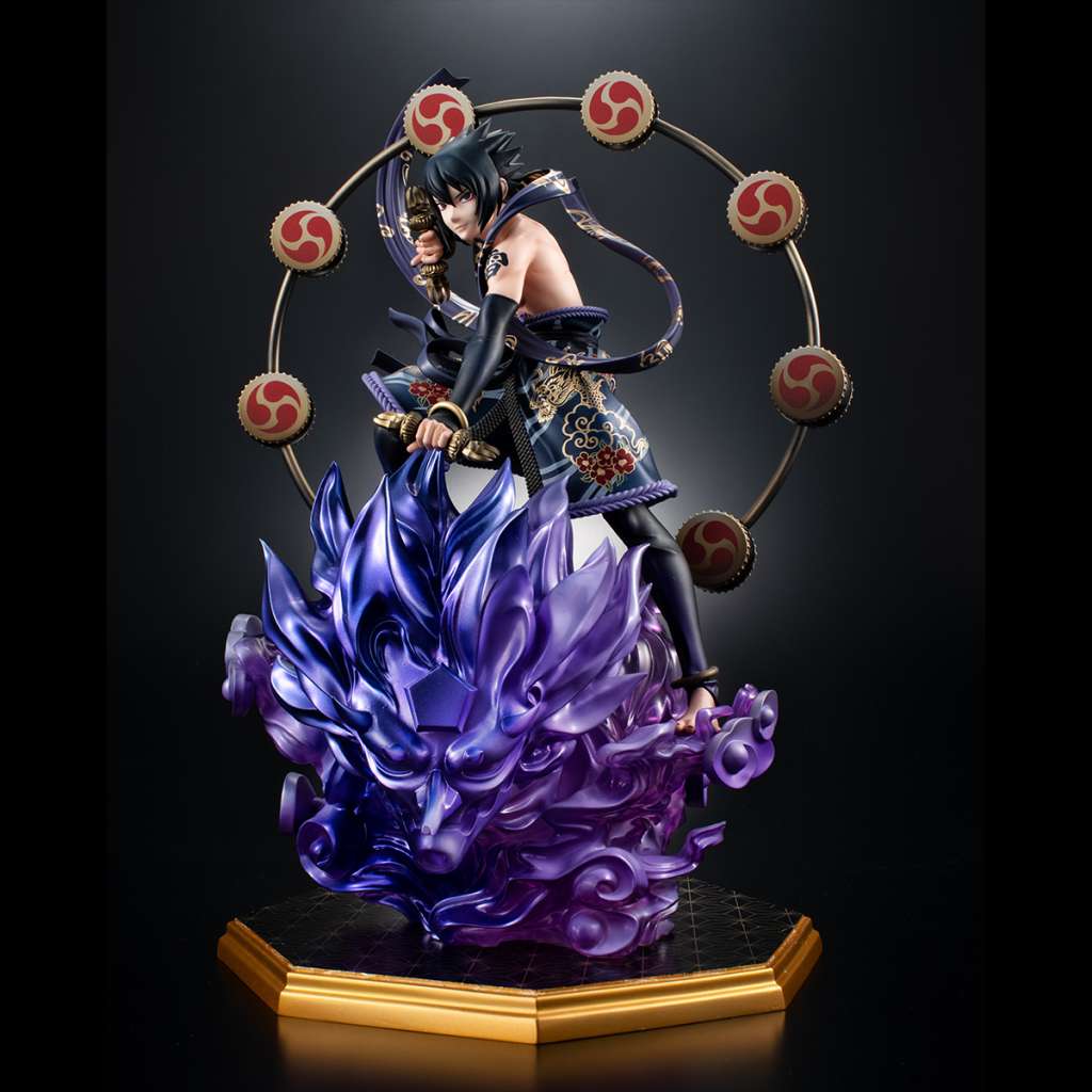 Naruto Shippuden - Sasuke Uchiha - Precious G.E.M. Series Thunder God Ver. Figur (MegaHouse)