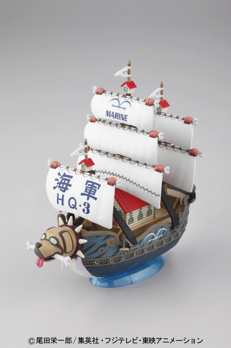 One Piece - Garps Schiff - Grand Ship Collection Model Kit Vol. 8 (Bandai)