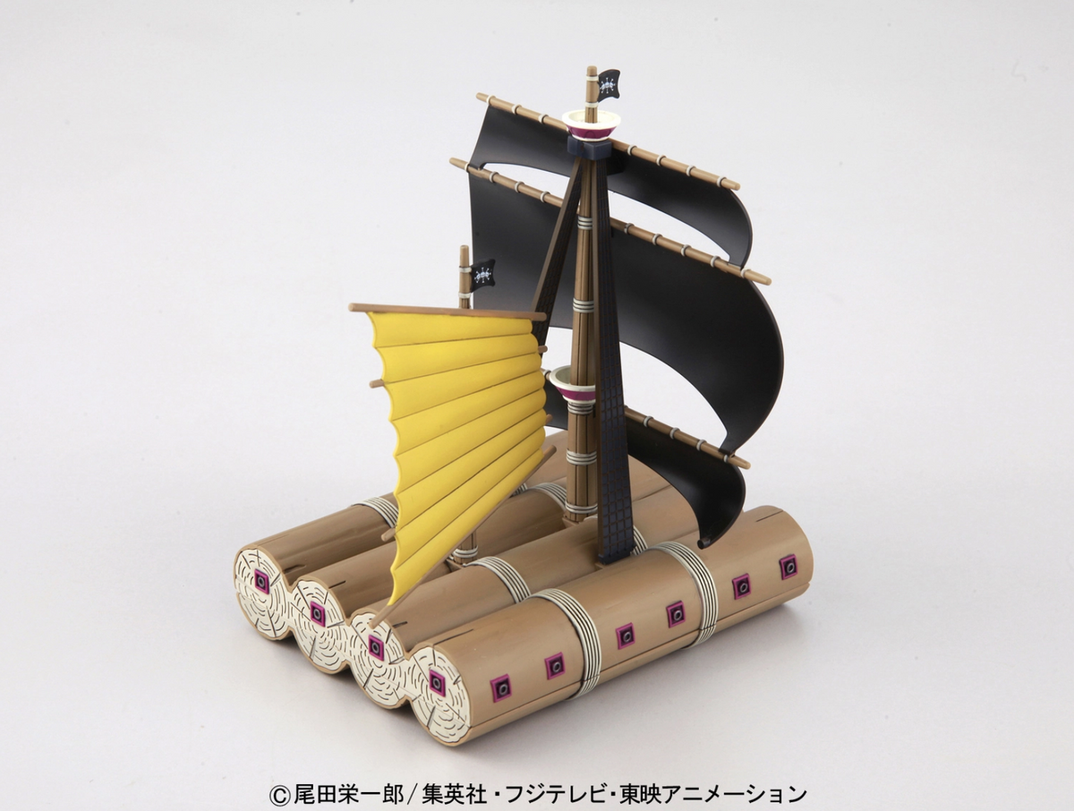 One Piece - Blackbeards Schiff - Grand Ship Collection Model Kit (Bandai)
