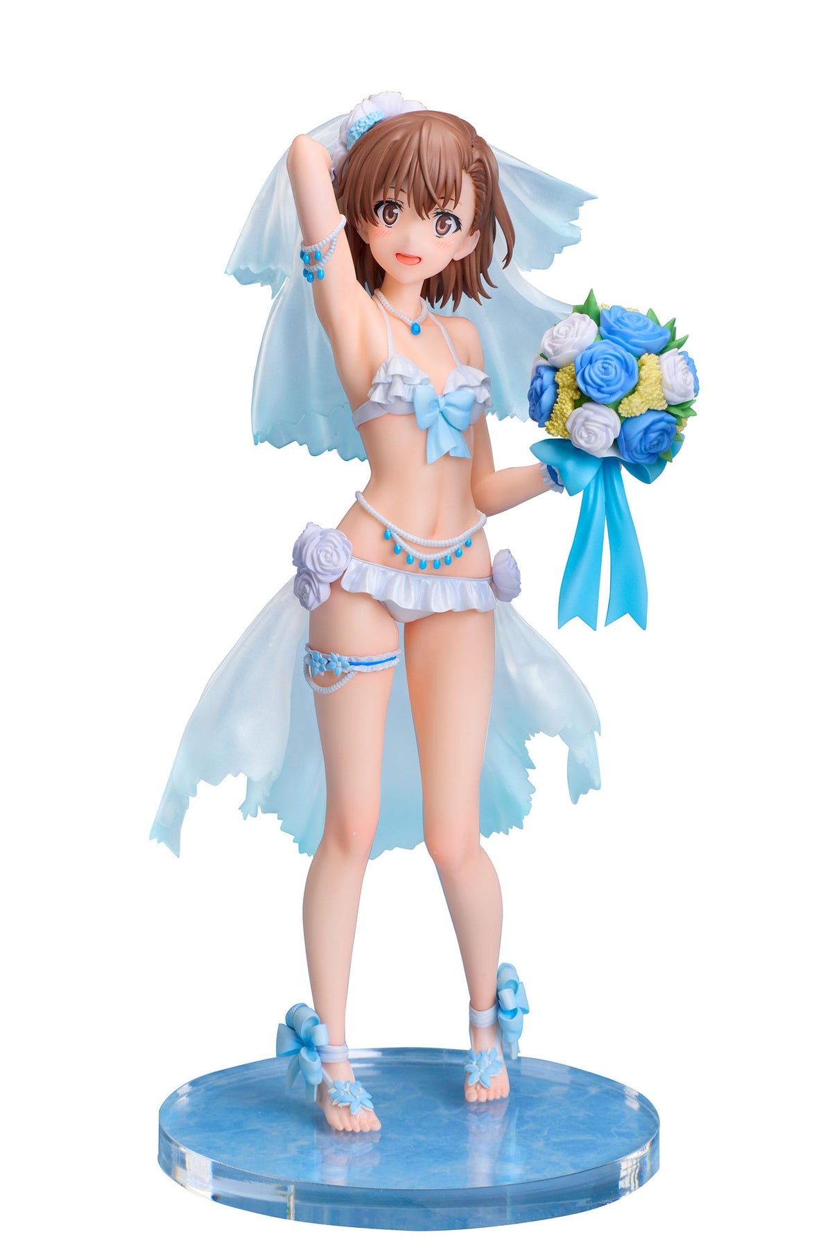 A Certain Scientific Railgun T - Mikoto Misaka - Wedding Swimsuit Figur 1/7 (A Dimension)