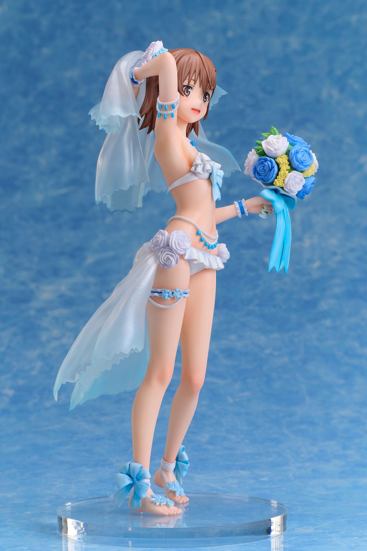 A Certain Scientific Railgun T - Mikoto Misaka - Wedding Swimsuit Figur 1/7 (A Dimension)