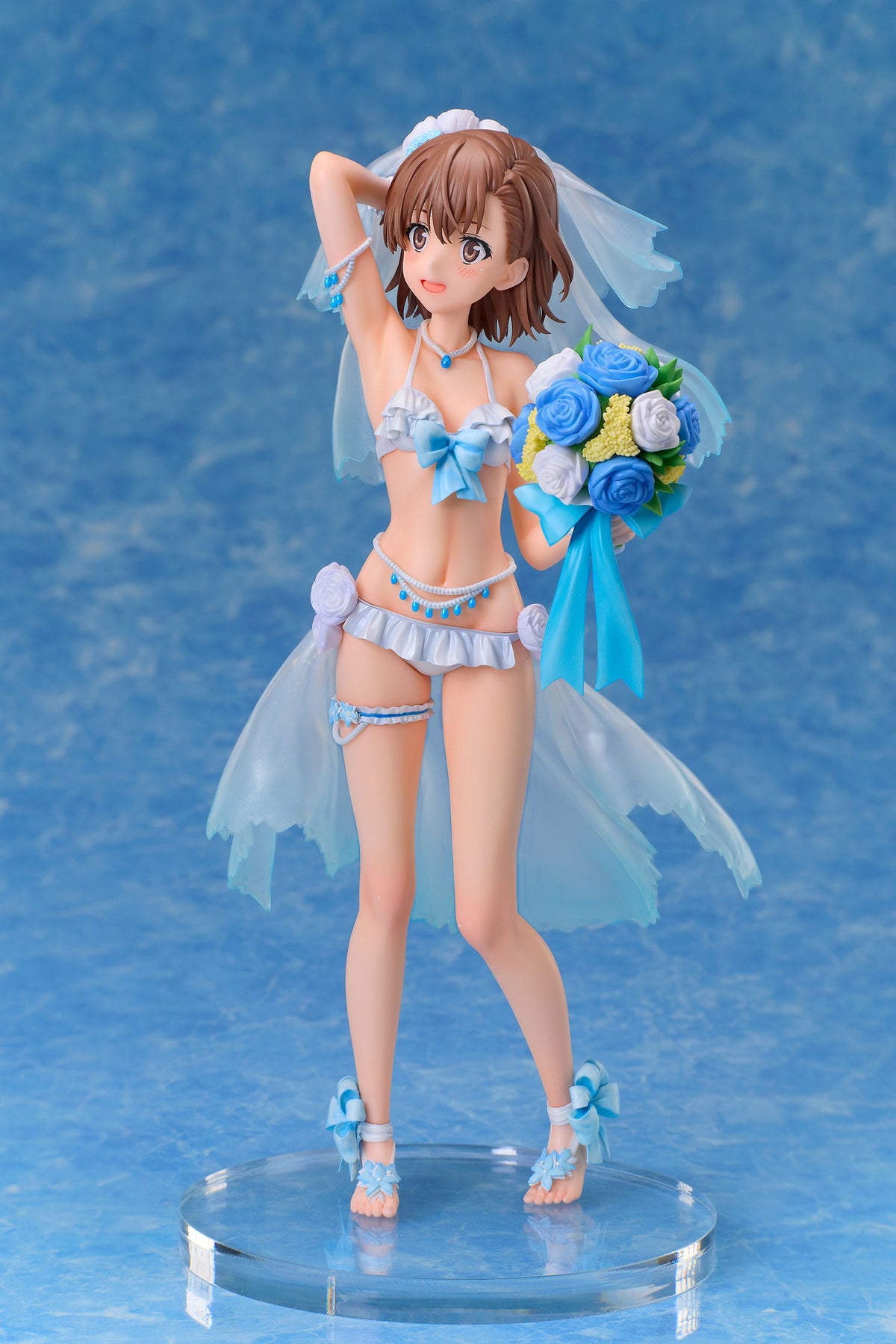 A Certain Scientific Railgun T - Mikoto Misaka - Wedding Swimsuit Figur 1/7 (A Dimension)