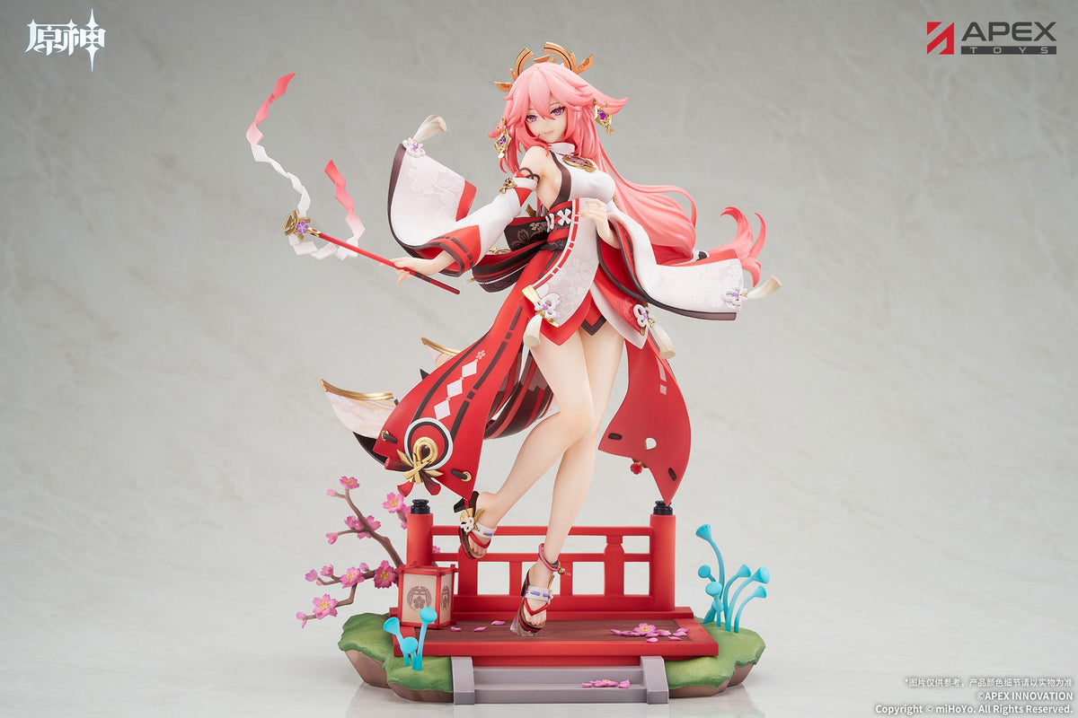Genshin Impact - Yae Miko - Astute Amusement Figur 1/7 (APEX Innovation)