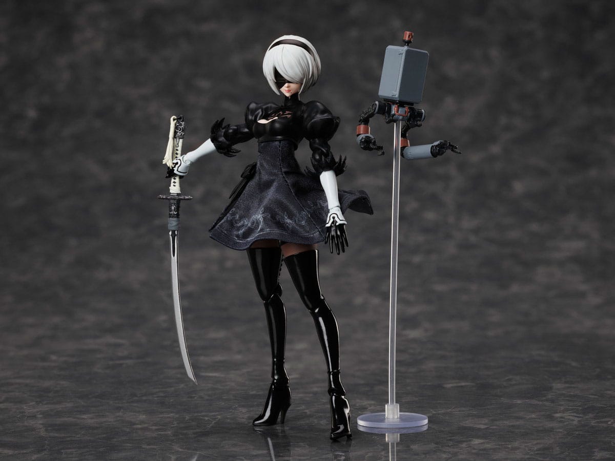 NieR: Automata Ver1.1a - 2B (YoRHa No. 2 Type B) - BUZZmod Action-Figur 1/12 (Aniplex)