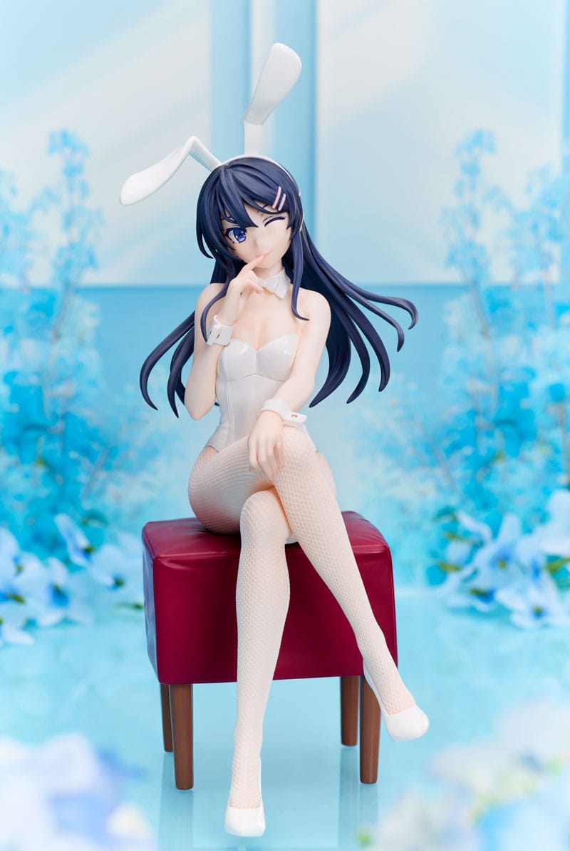 Rascal does not dream of bunny girl senpai - May Sakurajima - White Bunny figure (Anlex)