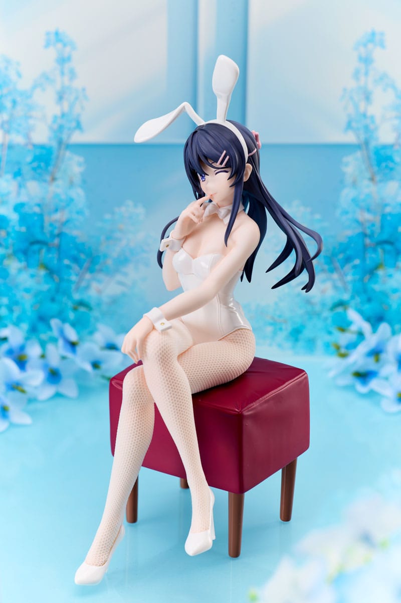 Rascal does not dream of bunny girl senpai - May Sakurajima - White Bunny figure (Anlex)