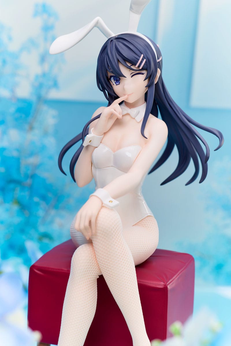Rascal does not dream of bunny girl senpai - May Sakurajima - White Bunny figure (Anlex)
