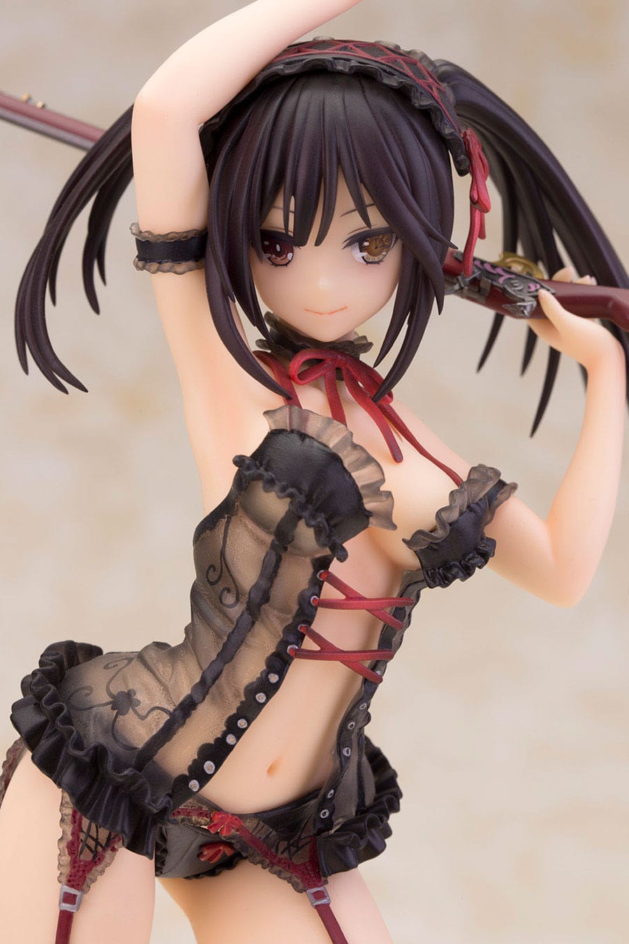 Date A Live - Kurumi Tokisaki - Lingerie Black Special Edition figure 1/7 (alphamax) (re-run)