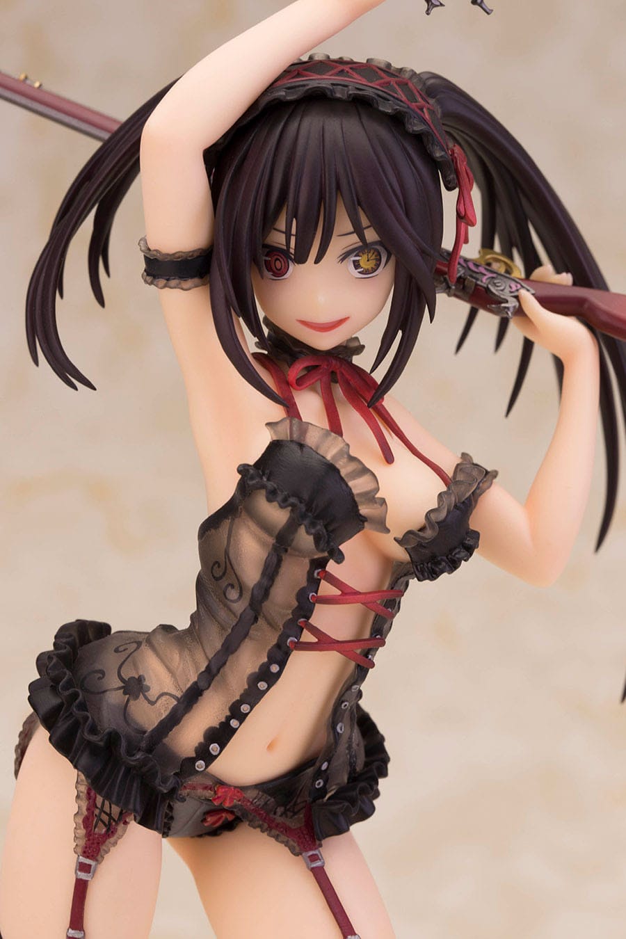 Date A Live - Kurumi Tokisaki - Lingerie Black Special Edition figure 1/7 (alphamax) (re-run)