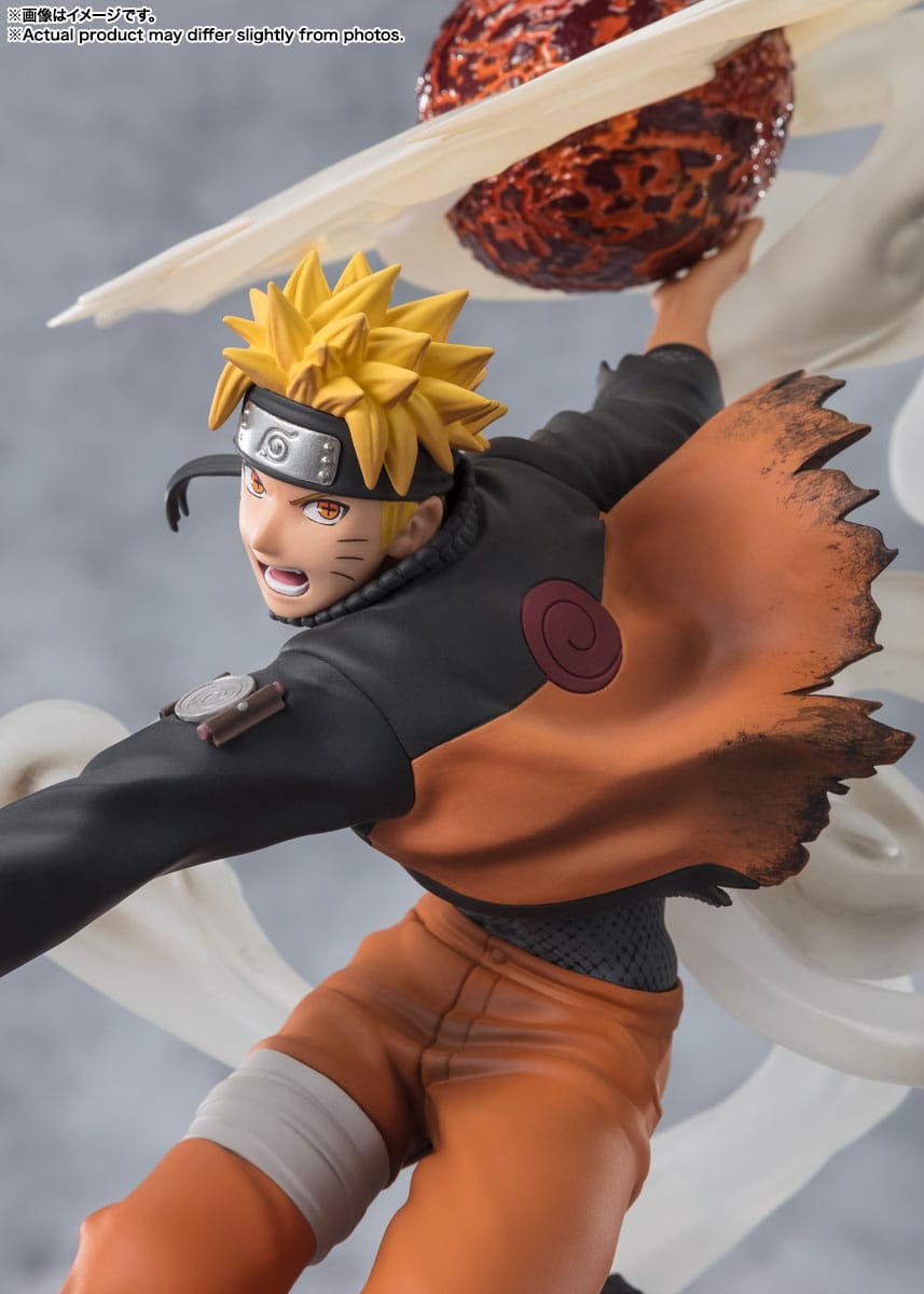 Naruto Shippuden - Naruto Uzumaki - Sage Art: Lava Release Rasenshuriken FiguartsZero Extra Battle Figur (Bandai)