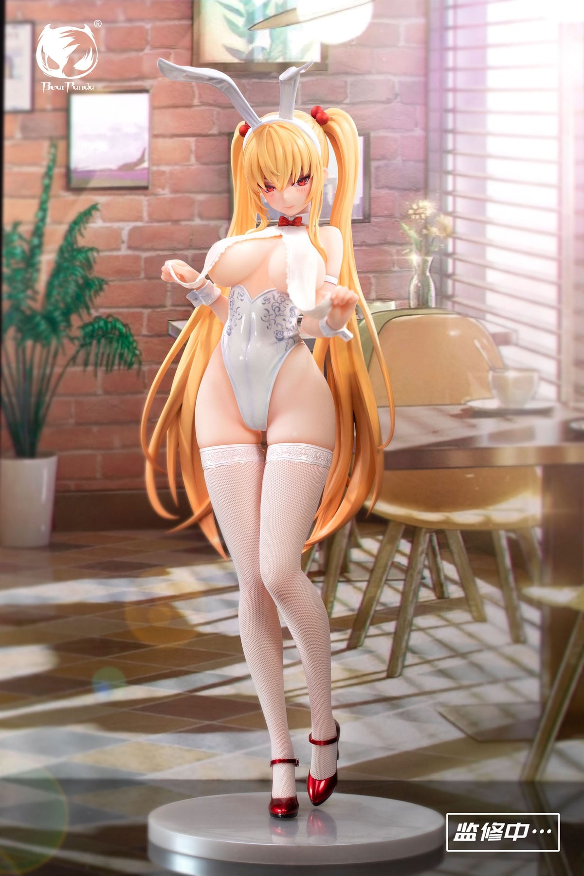 Original character - Bunny Girl Sayuri - by K Pring - figure 1/4 (Bear Panda)