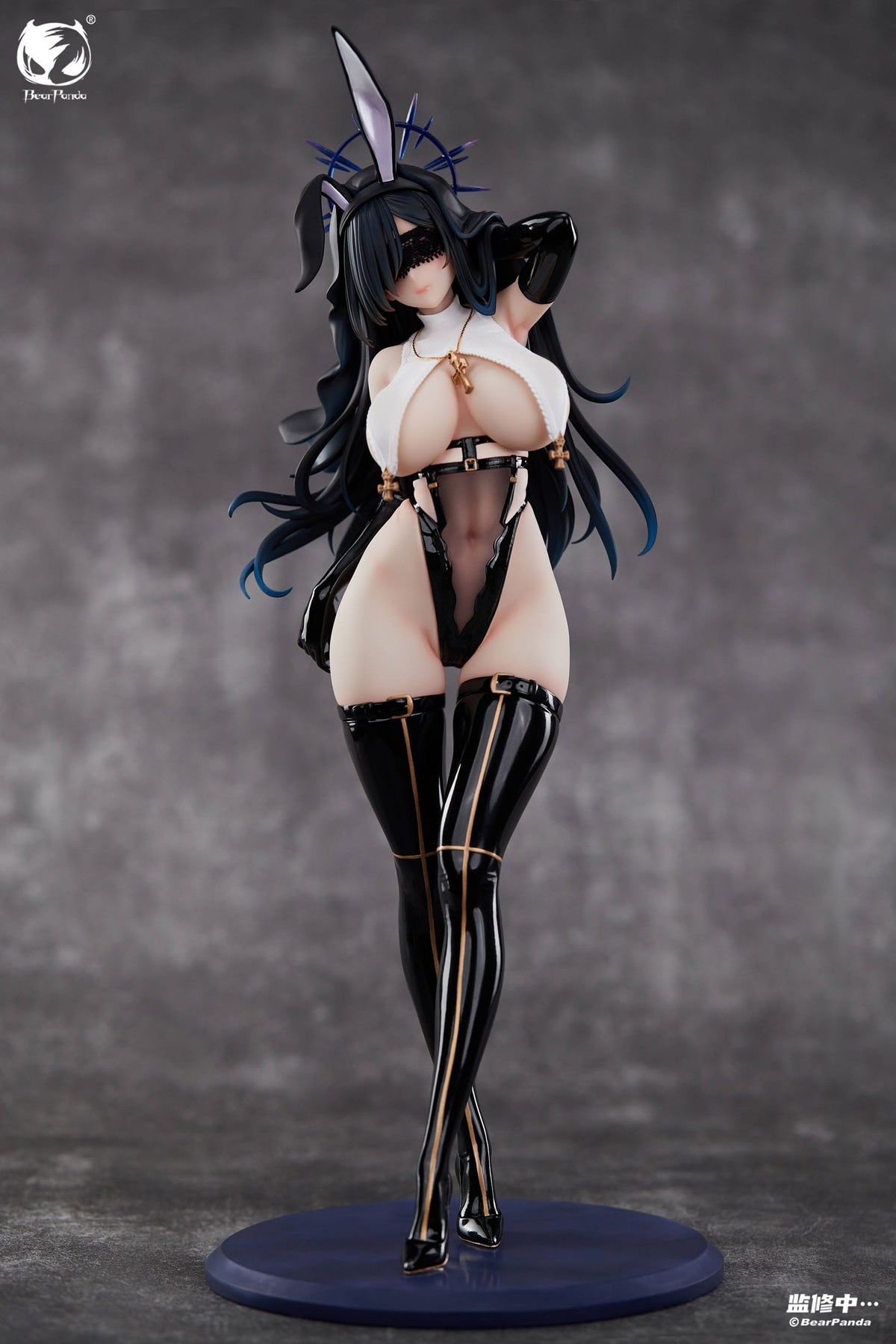 Original character - Black Sister - figure 1/4 (Bear Panda)