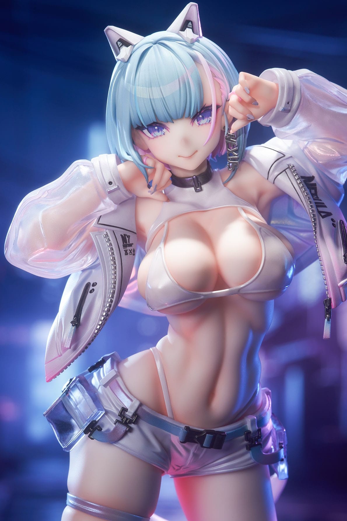 Original Character - Kin Mirai Nekomata Miu - Figur 1/6 (Bibi Buttons)