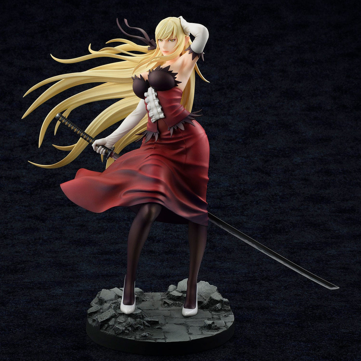 Kizumonogatari - Kiss-Shot Acerola-Orion Heart-Under-Blade (Shinobu Oshino) - Demon Sword Kokorowatari Figur 1/7 (BellFine)