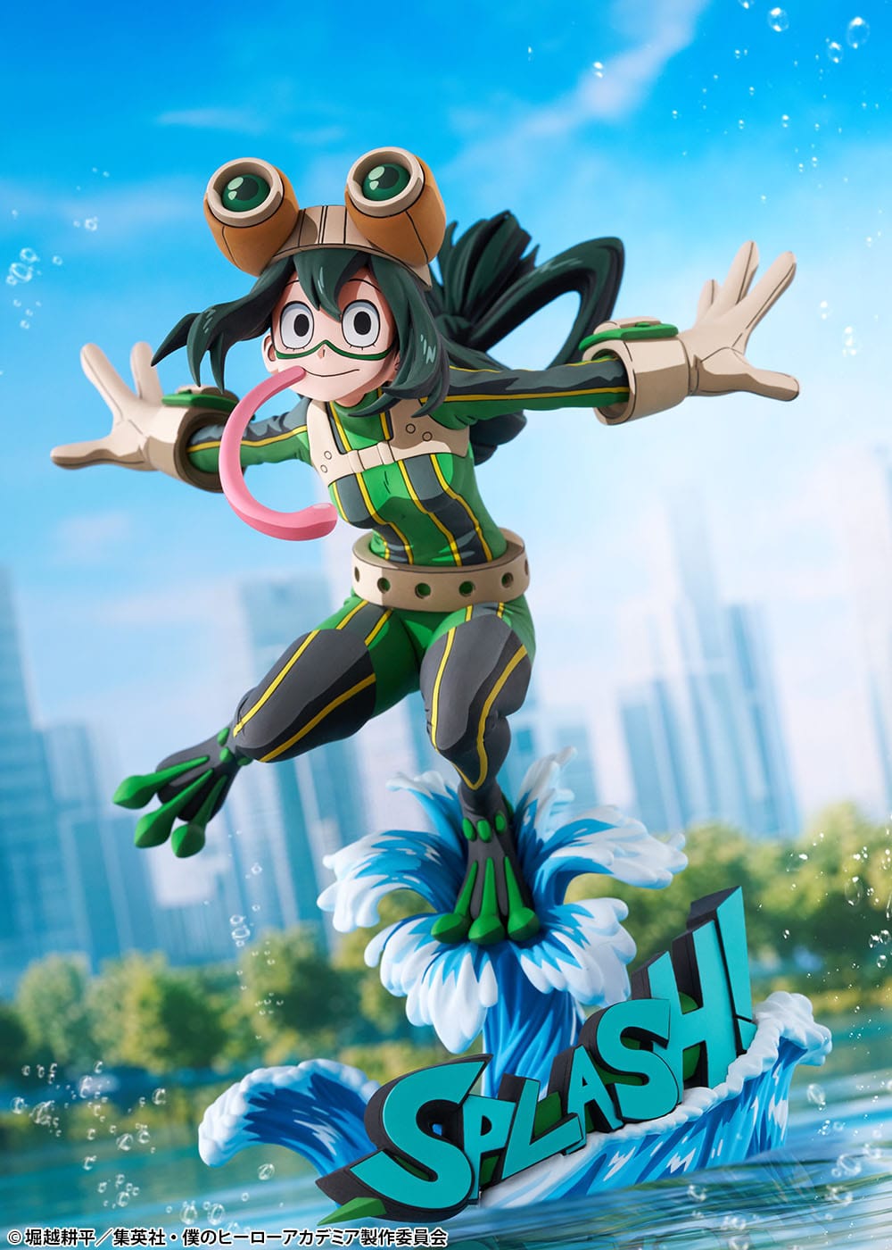 My Hero Academia - Tsuyu Asui - Hero Suit 2D Figur 1/8 (BellFine)