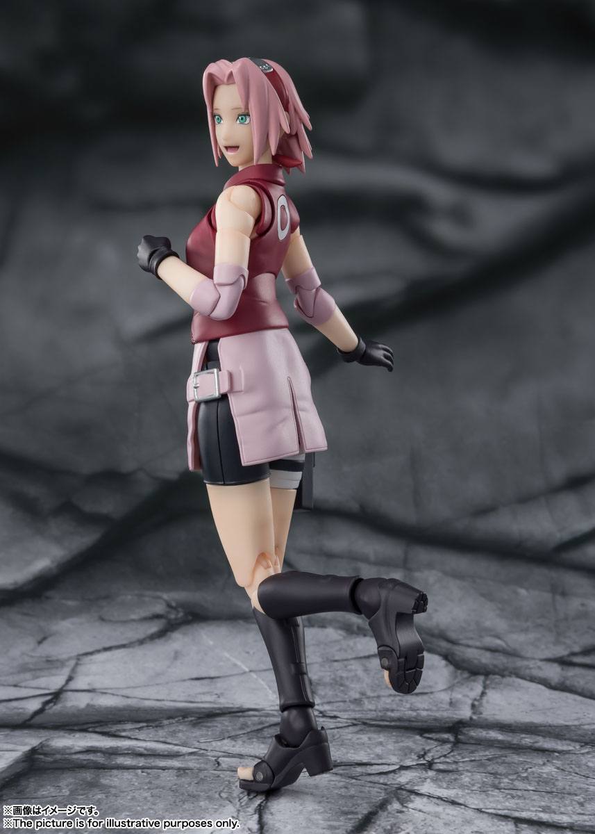 Naruto Shippuden - Sakura Haruno - Inheritor of Tsunade's indominable will - S.H. Figuarts Figur (Bandai) (re-run)