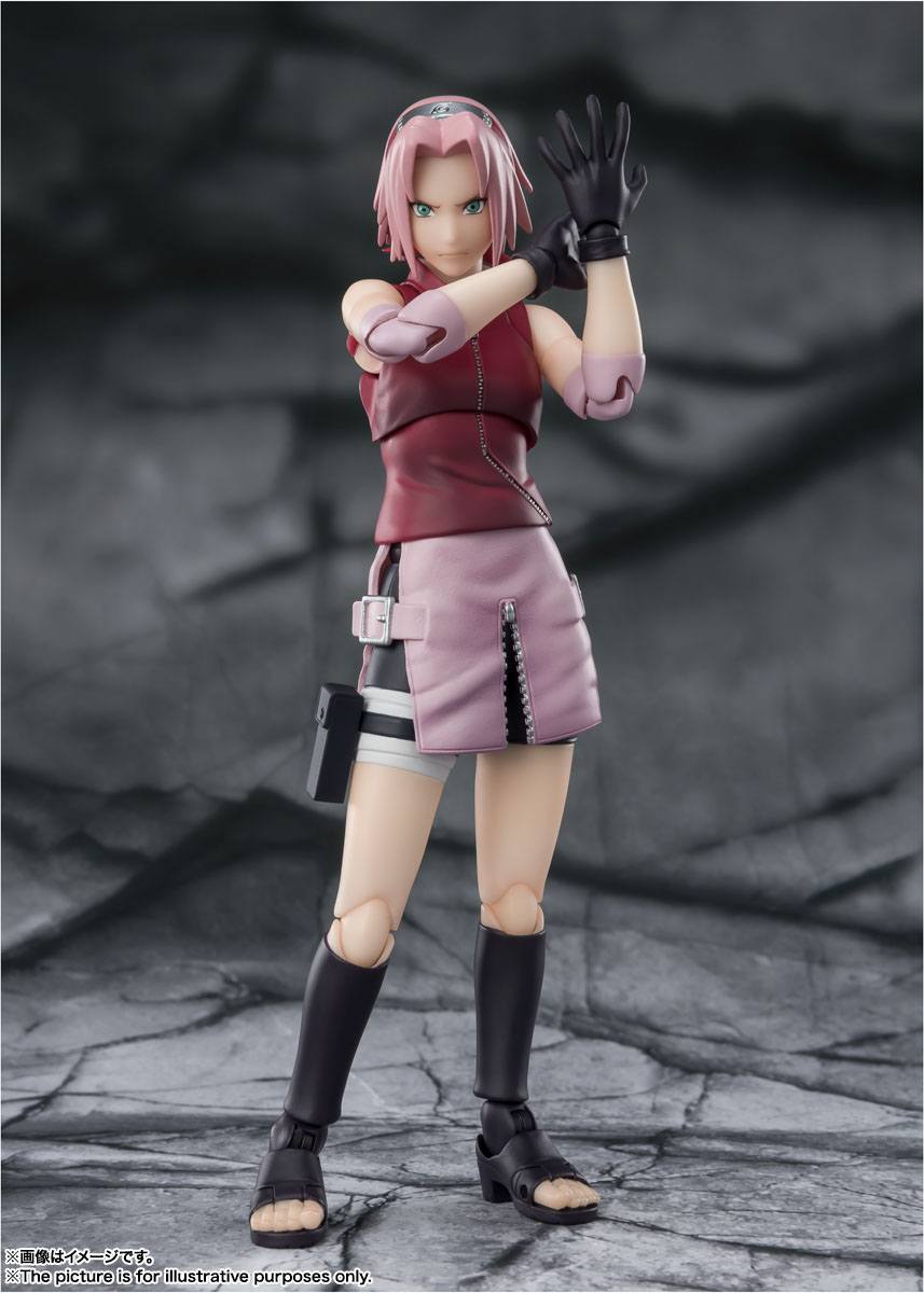 Naruto Shippuden - Sakura Haruno - Inheritor of Tsunade's indominable will - S.H. Figuarts Figur (Bandai) (re-run)