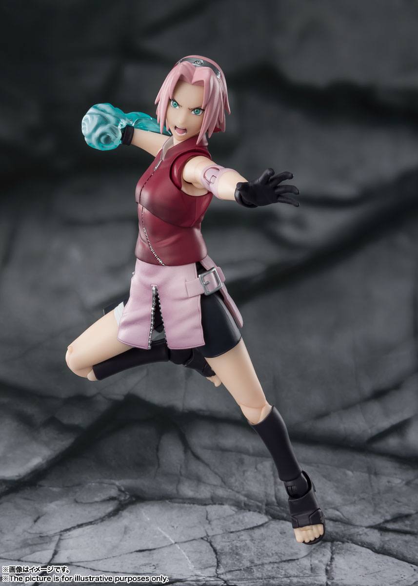Naruto Shippuden - Sakura Haruno - Inheritor of Tsunade's indominable will - S.H. Figuarts Figur (Bandai) (re-run)