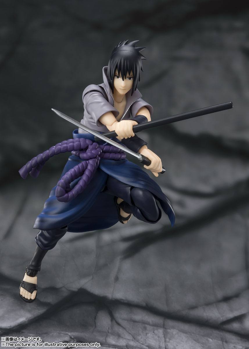 Naruto Shippuden - Sasuke Uchiha - He Who Bears All Hatred - S.H. Figuarts figure (Bandai) (re-run)