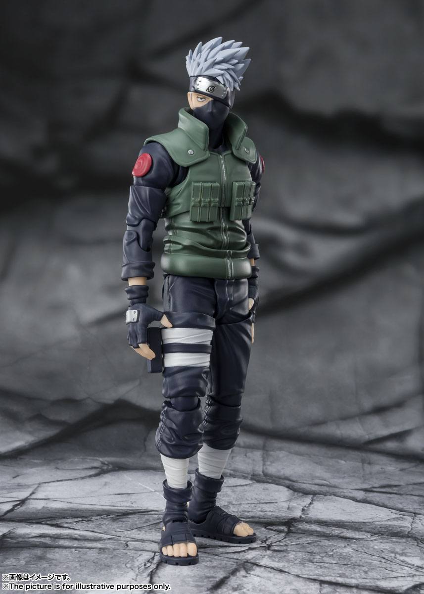 Naruto Shippuden - Hatake Kakashi - The Famed Sharingan Hero - S.H. Figuarts (Bandai) (re-run)