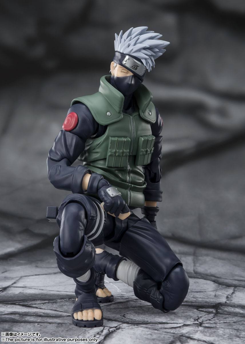 Naruto Shippuden - Hatake Kakashi - The Famed Sharingan Hero - S.H. Figuarts (Bandai) (re-run)