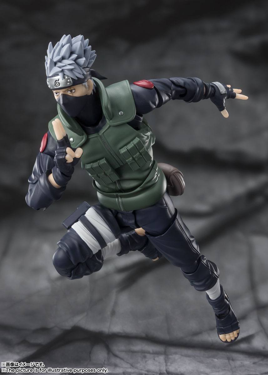 Naruto Shippuden - Hatake Kakashi - The Famed Sharingan Hero - S.H. Figuarts (Bandai) (re-run)