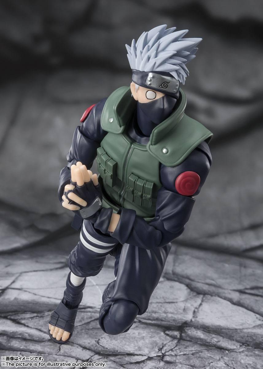Naruto Shippuden - Hatake Kakashi - The Famed Sharingan Hero - S.H. Figuarts (Bandai) (re-run)