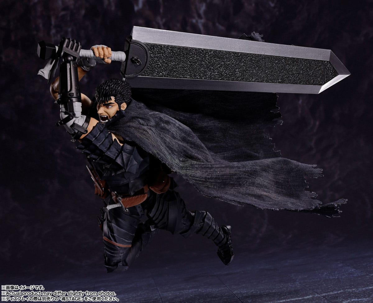 Berserk - Guts - Berserker Armor S.H. Figuarts Action-figure (Bandai) (re-run)