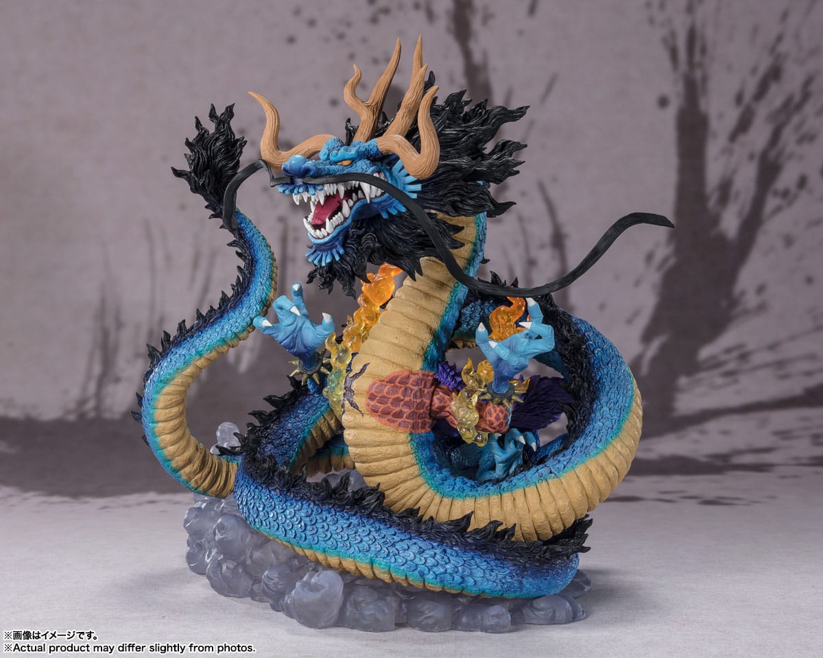 One Piece - Kaido King of the Beasts - Extra Battle Twin Dragons Ver. FiguartsZERO Figur (Bandai)
