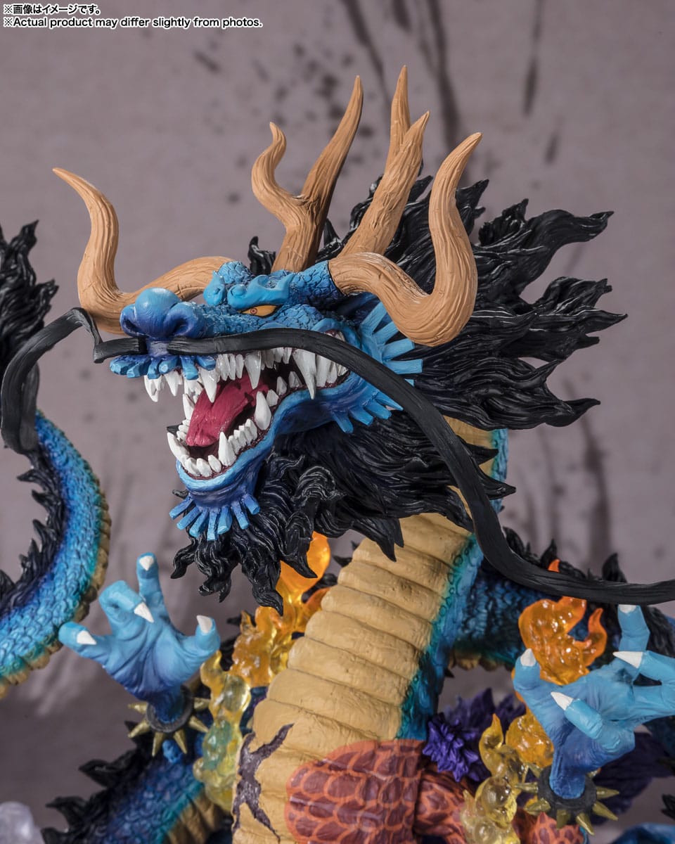 One Piece - Kaido King of the Beasts - Extra Battle Twin Dragons Ver. FiguartsZERO Figur (Bandai)